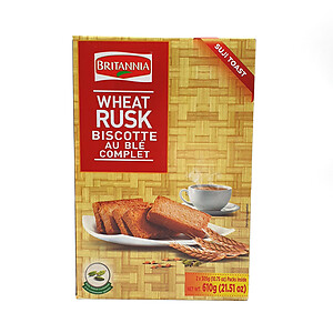 BRITANNIA WHEAT RUSK 610G