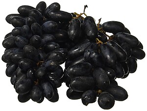 BLACK SEEDED GRAPES (500 GM)