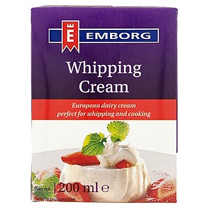 EMBORG WHIPPING CREAM 200ML