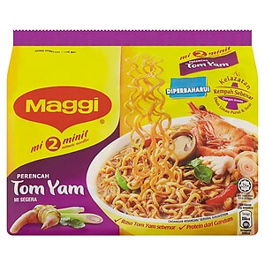 MAGGI TOM YAM INSTANT NOODLES 5SX80GM