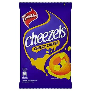 CHEEZELS ORIGINAL CHEESE FLAVOURED SNACK 165G