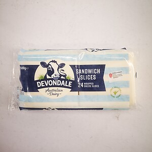 DEVONDALE SLICED CHEESE 500GM