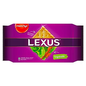 MUNCHY'S LEXUS VEGETABLE CRACKERS 200GM