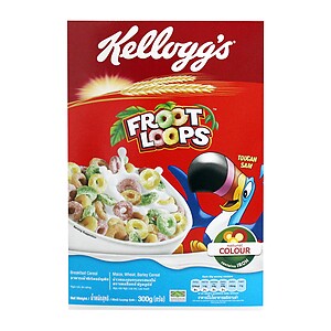 KELLOGGS FROOT LOOPS CEREAL 300GM