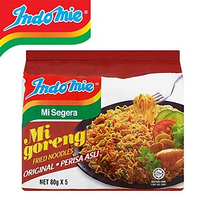 INDOMIE MI GORENG ORIGINAL FRIED NOODLES 5SX80GM