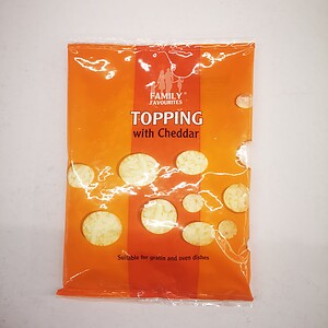 FAMILY GRATED TOPPING CHEDDAR 150GM