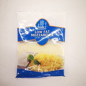 FAMILY GRATED LOW FAT MOZZARELLA 150GM