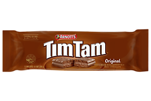 ARNOTT'S TIM TAM ORIGINAL CHOCOLATE BISCUIT 200GM