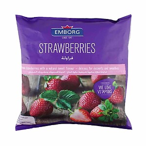 EMBORG FROZEN STRAWBERRIES 450GM