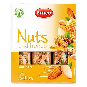 EMCO NUT AND HONEY MUSLI BAR 105GM