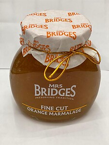 MRS BRIDGES FINE CUT ORANGE MARMALADE 340GM