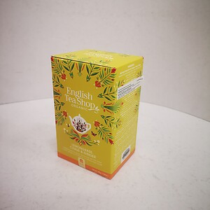 ENGLISH TEA SHOP ORGANIC LEMONGRASS, GINER & CITRUS TEA 20, 30GM