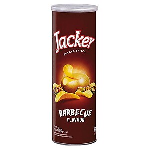 JACKER POTATO CRISPS BBQ 150G