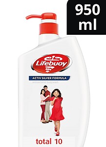 LIFEBUOY Body Wash, 950ML, TOTAL 10