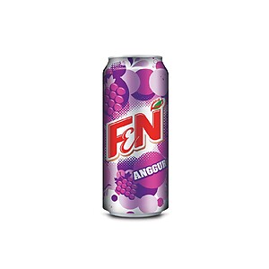 F&N CARB DRNK 4S, 325ML, GRPE