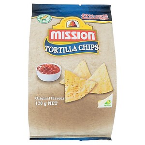 MISSION TORTILLA CHIPS ORIGINAL FLAVOUR 170G