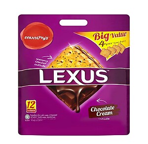 MUNCHY'S LEXUS CHOCOLATE CREAM SANDWICH 456G