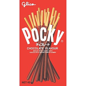 GLICO POCKY CHOCOLATE FLAVOUR BISCUIT STICK 38G