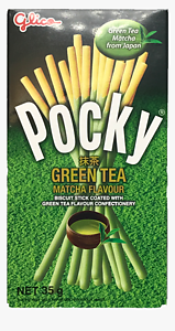 GLICO POCKY GREEN TEA MATCHA FLAVOUR BISCUIT STICK 38G