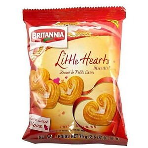 BRITANNIA LITTLE HEARTS 75G