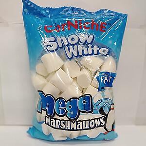 CORNICHE MEGA MARSHMALLOWS 300GM SNOW WHITE