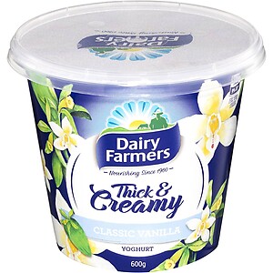 DAIRY FARMERS THICK & CREAMY VANILLA 600G