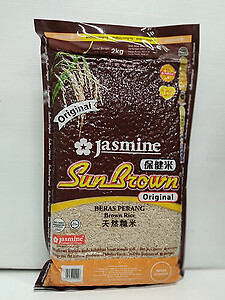 JASMINE SUNBROWN ORIGINAL BROWN RICE 5KG