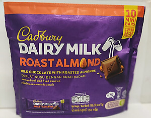 CADBURY ALMOND SHAREBAG 150GM