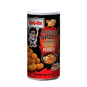 KOH-KAE KOREAN SPICY CHICKEN FLAVOUR COATED PEANUTS 180G