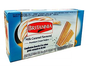 BRITANNIA MILK CARAMEL WAFERS 80G