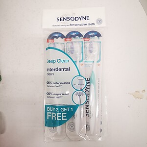 SENSODYNE TOOTH BRUSH D/CLEAN BUY 2 FREE 1 SOFT