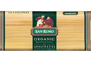 SAN REMO ORGANIC SPAGHETTI, 500G