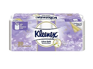 KLEENEX U/SFT SCT FRESH BT 3PLY 190SX20R