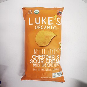 LUKE'S OG CHEDDAR SOUR CREAM CHIPS 113G