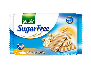 GULLON Sugar FREE VANILLA WAFER 3X60G