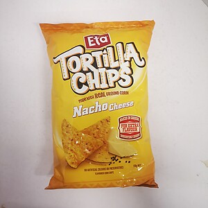 ETA TORTILLA CHIPS, 170G, N/CHSE