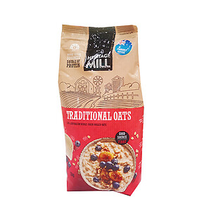 HERITAGE MILL TRADITIONAL OATS, 1KG