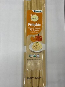 OC2U ORGANIC NOODLE, 200G, PUMPKIN