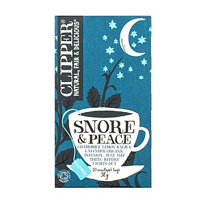 CLIPPER ORGANIC SNORE & PEACE TEA 30G