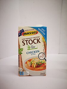 MASSEL ORGANIC SALT REDUCED LIQUID STOCK CHICKEN STYLE, 1L