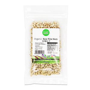 ORGANIC RAW PINE NUTS 80G