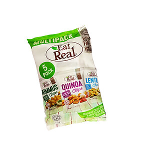 EAT REAL M/PACK HUMMS/LENTIL/QUINOA 116G