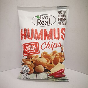 EAT REAL HUMMUS CHIPS, 135G, CHICHE