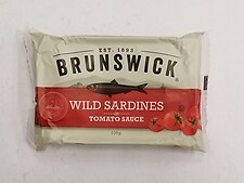 BRUNSWICK WILD SARDINE IN TOMATO SAUCE, 106G