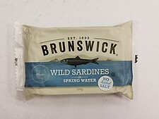 BRUNSWICK WILD SARDINE IN SPRING WATER (NO ADDED SALT), 106G