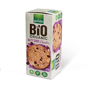 GULLON BIO ORGANIC OATY CHOC DIGESTIVE 270G