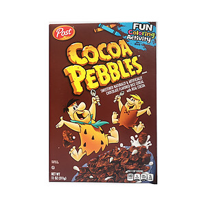 POST COCOA PEBBLES CEREAL, 110Z