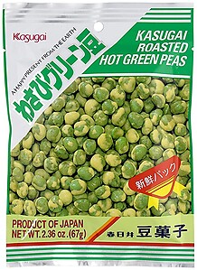 KASUGAI ROASTED HOT GREEN PEAS 265G