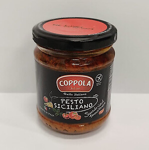 COPPOLA PESTO GENOVESE SAUCE WITH SUNDRIED TOMATOES 212ML