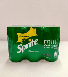 SPRITE MINI CARBONATED DRINK 6X180ML